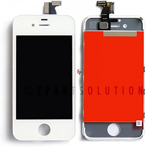 ePartSolution_LCD Display Touch Screen Digitizer Assembly for iPhone 4 | iPhone 4 CDMA | iPhone 4S Replacement Part USA (iPhone 4S White)