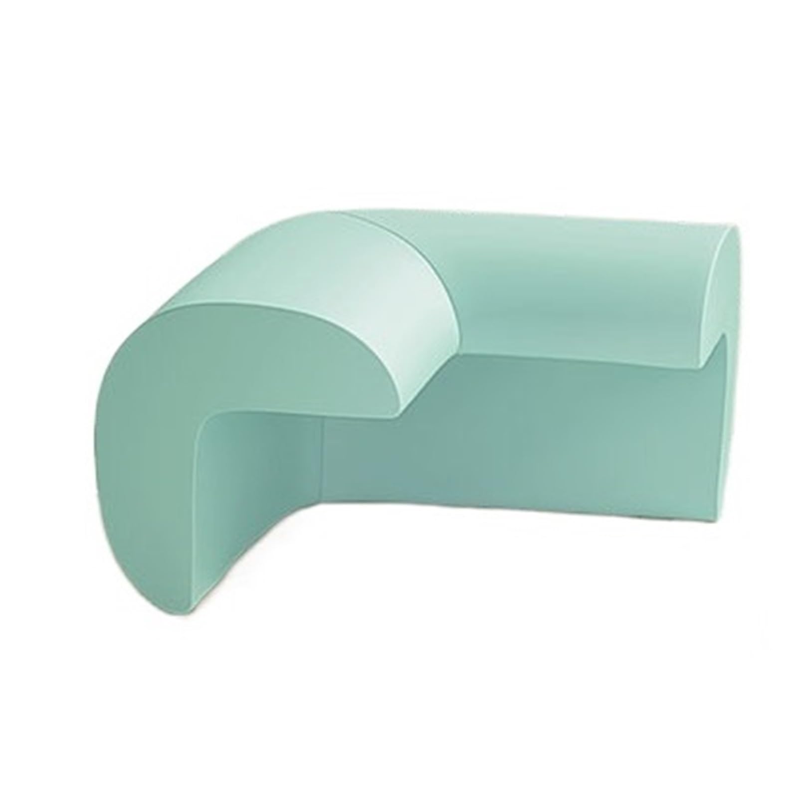 2PCS Safety Colorful Protector Strip Soft Edge Table Corners Protection Guards Cover Toddler Infant Anticollision(2PCS Green)
