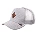 Produktbild Djinns Trucker Cap HFT Melange Pique Grey Grau, Size:OneSize