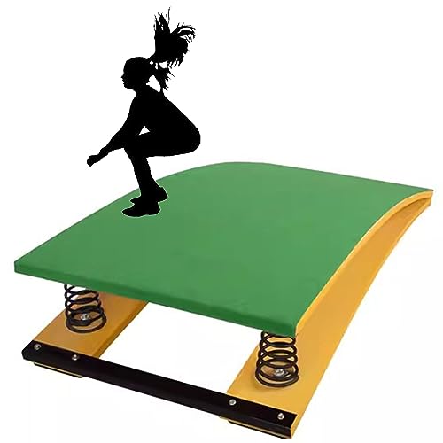 Tremplin de gymnastique à ressorts en acier pour sauts et entraînements
