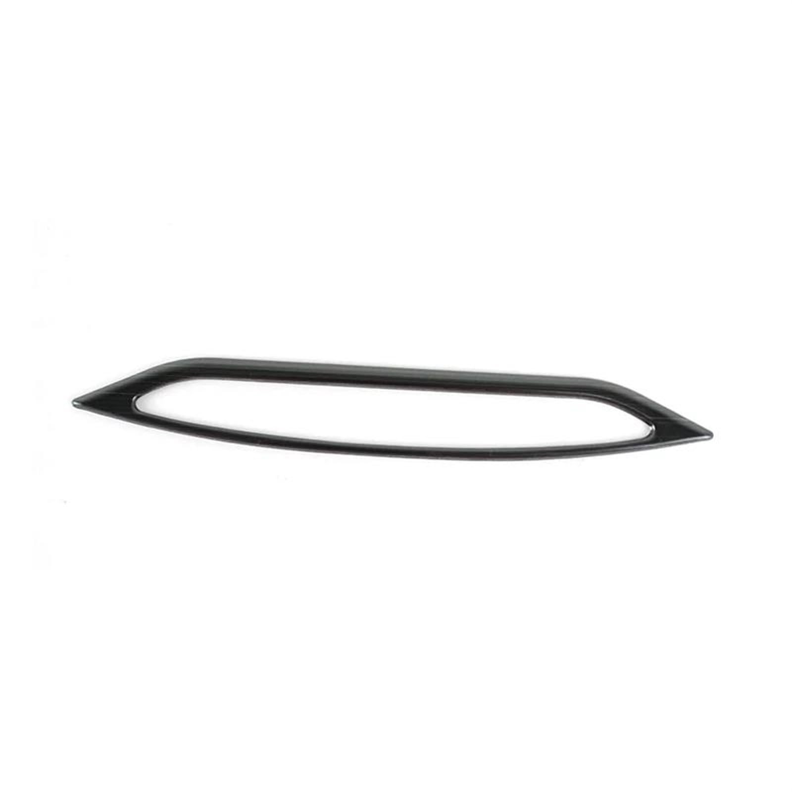 Noheeu Black Car Interior Gps Navigation Trim Frame Multi-Media Console Decoration Sticker Decal For A6 C8 2019-2022 Waterproof