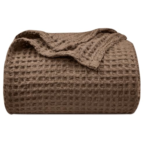 PHF Ultra Soft Waffle Weave Blanket Twin Size 66