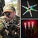 Vcxaykey 6PCS Lighted Nocks for Arrows, Universal Fit for Crossbow Bolts with .285”/.297”/.300”/.305” Bushings, Highly Visibility LED Arrow Nocks, Bowstring Activated on-Off Switch (Red)