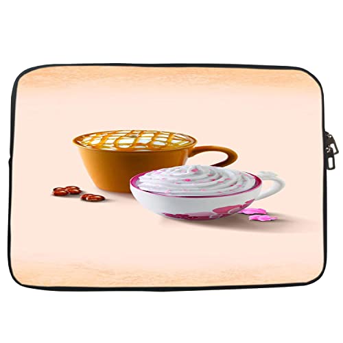 Image of TheSkinMantra Chain Laptop Sleeve Bag Compatible with Laptop /Macbooks /Chrombook /Notebook /Zbook (11.6 Inch (Chain), Two Cups)