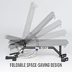 Rep Nighthawk Adjustable Weight Bench | Home Gym Incline Decline Flat Workout Bench | Heavy Duty Fitness and Strength Training Equipment | Foldable Space Saving Design - Image 5