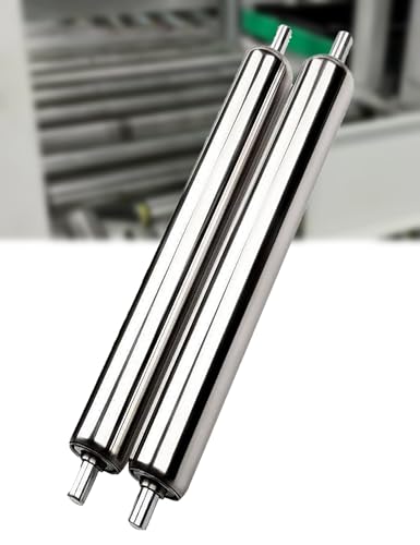 Rouleaux de convoyeur en inox 60mm de diamètre contre la rouille et l'usure en logistique