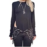 Hohe Qualität: PU-Leder, mit Metallschnalle und Ring, dieser Gürtel ist aus Kunstleder gefertigt, das Material wird nicht brechen oder abblättern.