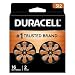 Duracell - Hearing Aid Batteries Size 312 (brown) - long lasting battery with EasyTab for ease of installation - 16 count