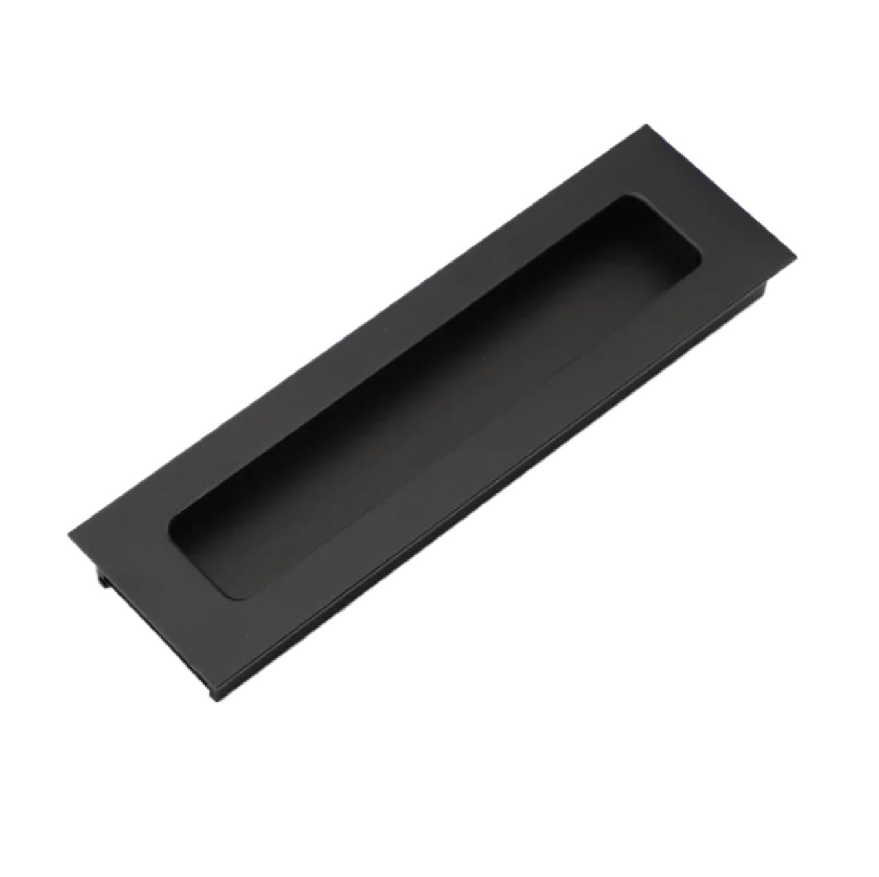 EKalgretrA Recessed Sliding Handles Sliding Door Pulls Flush Handles, Recessed Knobs Hardware，Closet for Drawer Cabinet(5762 Black CC5inch)