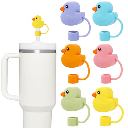 Capuchon paille de canard en silicone Whaline protégeant les gobelets de 1,2 cm - 2