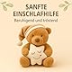 Windeltorte Mädchen & Junge mit Kuscheltier - Boho Windeltasche [Handmade] – Baby Geschenk zur Geburt mit Babylöffel, Premium Windeln & Bio-Tee – Windeltorte Neutral & für Babyparty