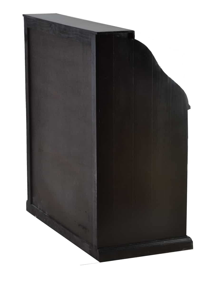 Sekretär Mexico Kolonial 124x125x58 cm Mexico Möbel Kolonialstil Massivholz Pinie Kolonialstil