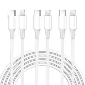 Everdigi USB C Ladekabel Power Delivery Typ C Ladekabel 1m 3 Pack kompatibel mit iPhone 12,12mini,12 Pro,12 Pro Max, XR…