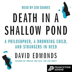 Death in a Shallow Pond Audiolibro Por David Edmonds arte de portada