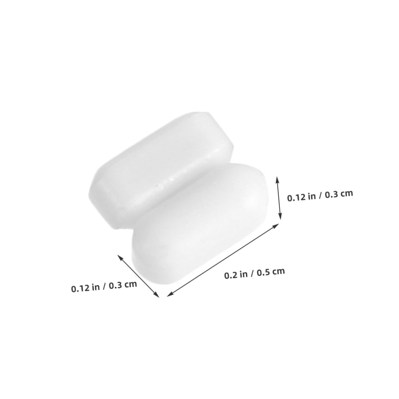 Varillas Agitadoras Magnéticas 10 Piezas Ptfe para Laboratorio | Blanco, Resisten Altas Temperaturas, Mezcla Uniforme de Muestras, Suministro Técnico para Entorno Científico