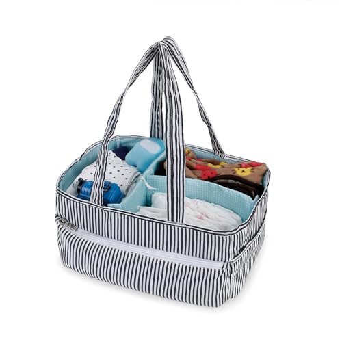 Bolsa organizadora de pañales para bebé de gran capacidad miniatura 6