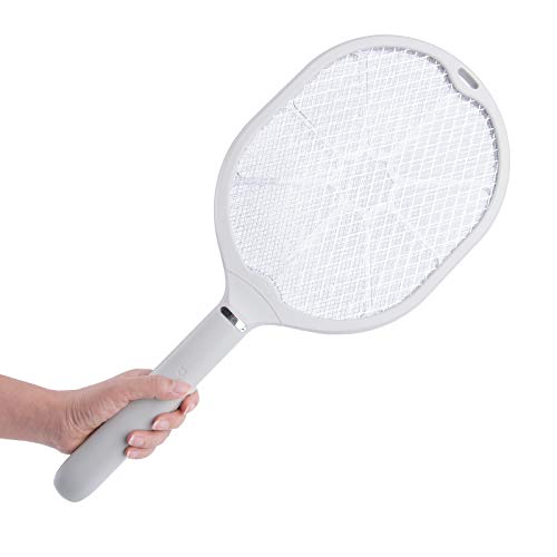 mafiti Electric Bug Zapper Fly swatter Racket Rechargeable Insect Swat Handheld Indoor Outdoor Home Use