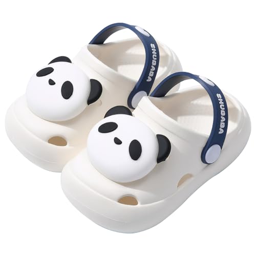 Image of Toddler Little Kids Clogs Slippers Sandals, Non-Slip Girls Boys Clogs Slide Lightweight Garden Shoes Slip-on Beach Pool Shower Slippers
