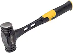 Marreta Oitavada Forjada Inteiriça 1,5KG de Aço com Cabo Emborrachado Resistente e Confortável