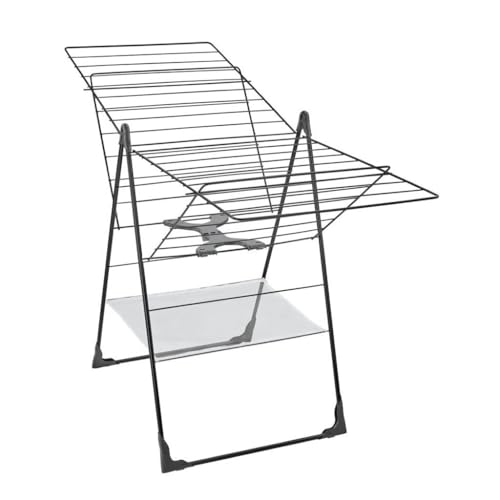 Leifheit 81472 Classic Tendedero 250 Flex 25 m Longitud de secado Negro