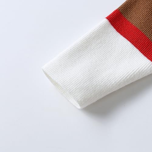 Toddler Kids Boys Girls Cardigan Full Zip Knit Sweater Jacket Coat Tops Outwear for Children 1-5years4