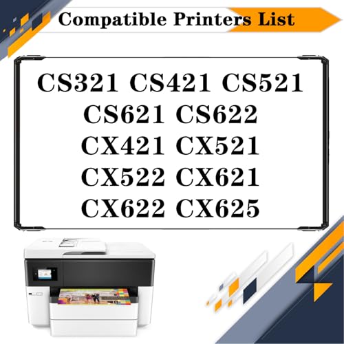 AWDAXC 78C0ZV0 Imaging Drum Kit, Compatible for Lexmark CS321 CS421 CS521 CS621 CS622 CX421 CX521 CX522 CX621 CX622 CX625 Printers【High Print Volume with Chip】 1 Set