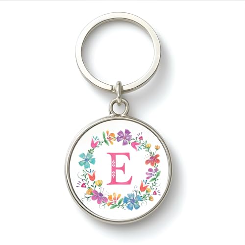 Image of magical gifts MG | Premium Alphabet & Initial Metal Keychain for Bags & Keys | Double-Sided | Personalized Initial Charm Keyring | Heavy-Duty Metal | Perfect for Gifting & Daily Use