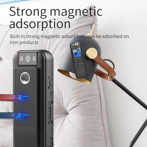 CHICHIYANG Cámara Mini Portátil 1080P HD LCD 0.9 pulg miniatura 4