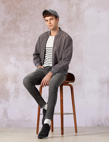 Image of Spykar Men's Kano Slim Fit Mid-Rise Jeans (Ankle Length)