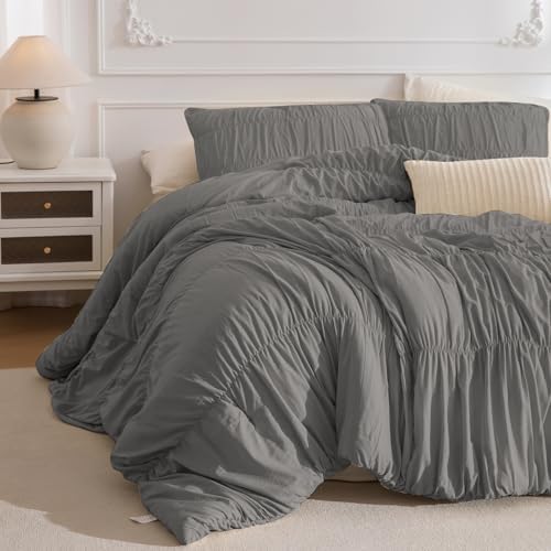 Masaca Grey Queen Comforter Set(90