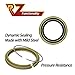 RV MURTS 4pcs Trailer Axle Hub Wheel Grease Seals ID 1.719