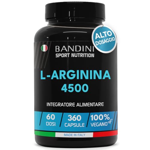 Bandini L-Arginina 4500 mg 360 Capsule