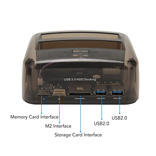 Base de conexión SATA IDE USB 3.0 para clonar y transferir datos de discos duros sin abrir el PC 6
