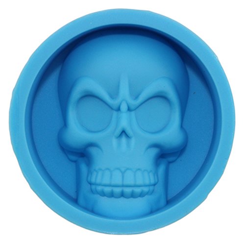 Mujiang Halloween Silicone Mold Skeleton Candy Mold Skull Head Chocolate Muffin Molds Set Of 4 #TOP3
