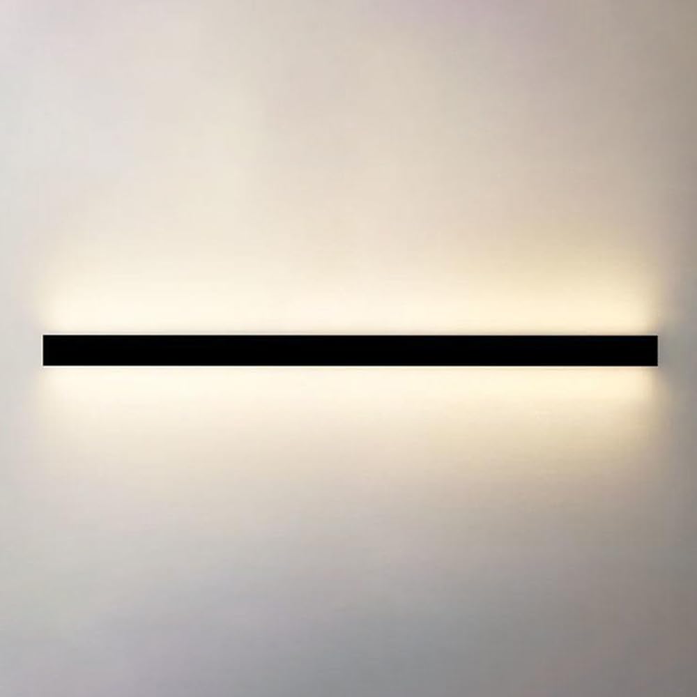 Lámpara de Pared Minimalista con Tira Larga Led para Sala de Estar