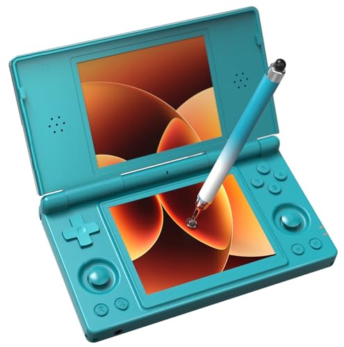 Image of Daxceirf RG DS Flip Retro Handheld Game Console, RGDS 4.0 Inch Dual IPS Touch Screen Android 14 System 4000mAh Battery 3+32GB(RG DS-Blue)