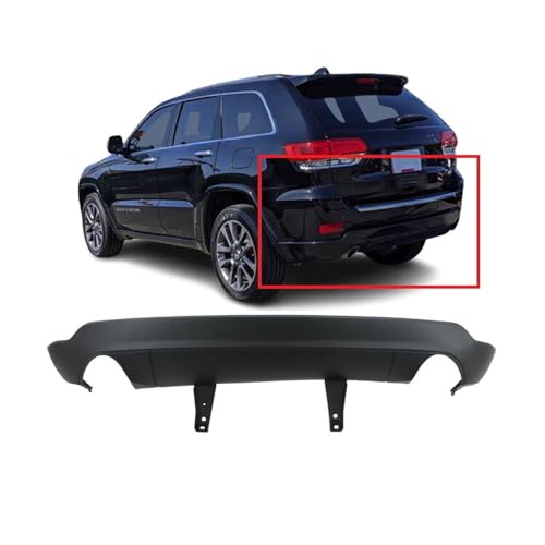 Image of For Jeep Grand Cherokee 2011-2026 Rear Lower Bumper Cover | Primed, Ready to Paint, OEM 68111469AA, CH1195103