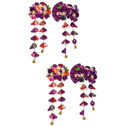 Pinces à cheveux japonaises en éventail Ipetboom pour femmes (lot de 2 pièces)