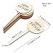 20Pcs Happy Birthday Cake Topper Rustic Wood Cupcake Topper for Various Birthday Party Cake Decorations Supplies