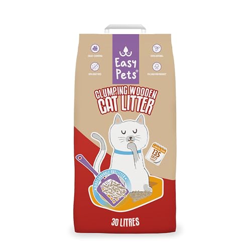 30 litros de arena para gatos clumpiing madera