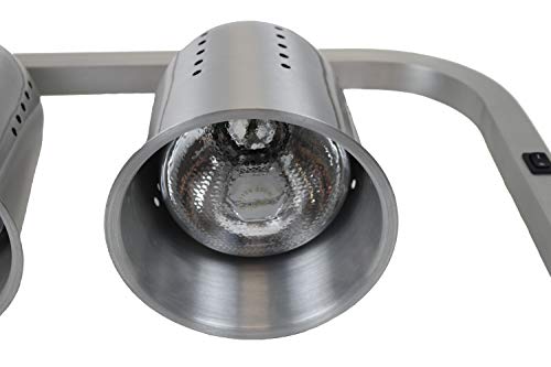 Value Series CHEFHL3 Adjustable Heat Lamp - Three Bulb, 750 Watts - Thumbnail 2