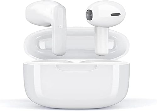 Auriculares inalámbricos Bluetooth 5.0 con estuche de carga inalámbrica 36 horas de tiempo de reproducción, IPX6 impermeables, auriculares