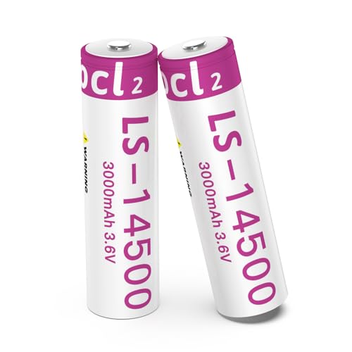 LS-1450O 3 6 V 3000mAh AA Lithium Akku(2 Stück) Nicht wiederaufladbar