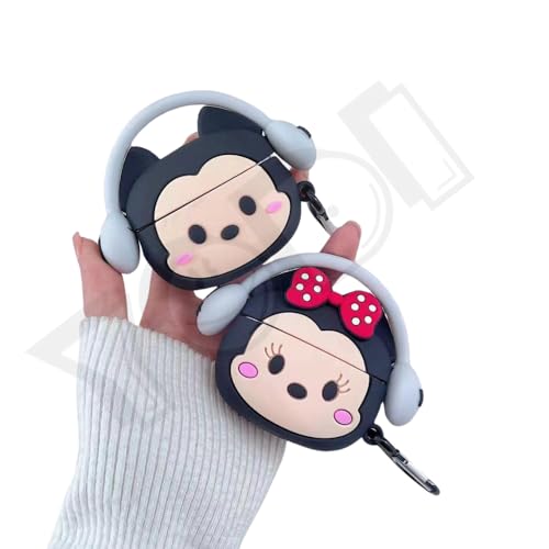 Image of YODI Case Cover for Airpods Pro|Pro 2|Airpods Pro 3|Airpods 4 Pouch, Silicone Cases with Cleaner Kit 360 Drop Protection,Shock-Resistant ((Minie), Airpods Pro /Pro 2)