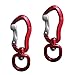 Yundxi Swivel Eye Snap Hook 400KG Strength Hanging Connector for Carabiner Backpack Keychain