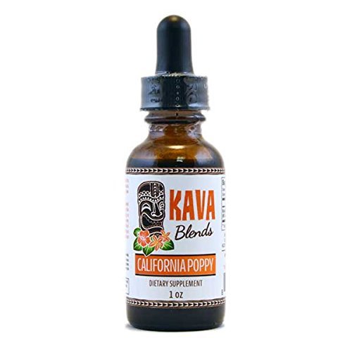Happy Kava Brand Kava and California Poppy Liquid Extract Tincture 6% Kavalactone | Kava Kava Drops with California Poppy | Herbal Supplement for Sleep, Stress and Anxiety Relief 1 oz Happy Kava Brand Kava and California Poppy Liquid Extract Tincture 6% Kavalactone | Kava Kava Drops with California Poppy | Herbal Supplement for Sleep, Stress and Anxiety Relief 1 oz