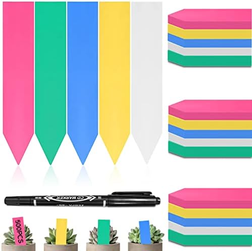 160 Stück Pflanzenschilder - Wetterfeste Gartenstecker Mit 2 Markern