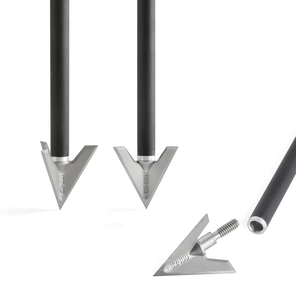 24er Set Pfeilspitzen Für Bogenschießen – Broadheads Aus Edelstahl, 70–200 Grain, Für Jagd & Praxis