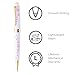 Cross Bailey Light Cherry Blossom Glossy White Resin with Gold PVD Appointments Ballpoint Pen
