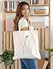 AILOONG Silhouette Sweet Lady Birds Woman Tattoo Canvas Tote Bag 340g/m² thick fabric Replaces school bag #1